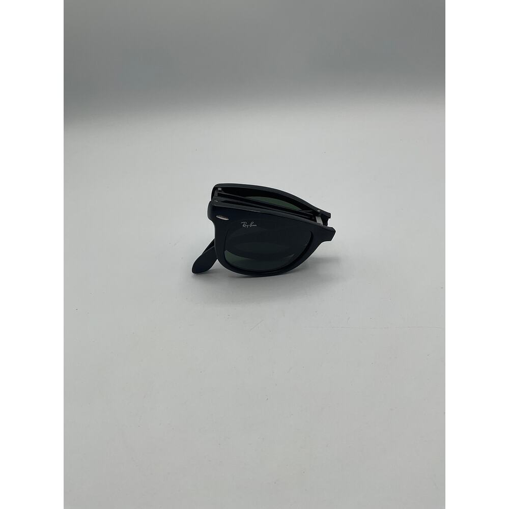 Ray Ban Wayfarer Folding Sunglasses, RB 4105- Black - Picture 5 of 7